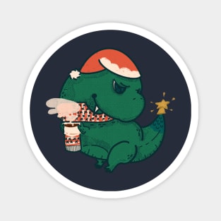 Christmas Tree Rex Magnet